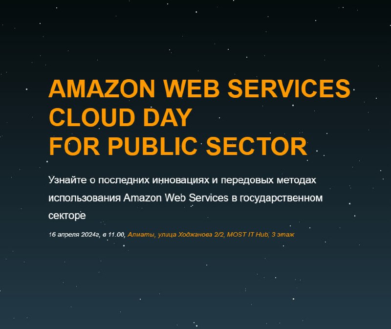 Amazon Web Services Cloud Day