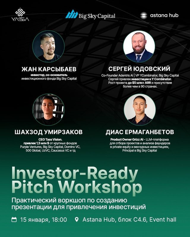 Investor-Ready Pitch Workshop